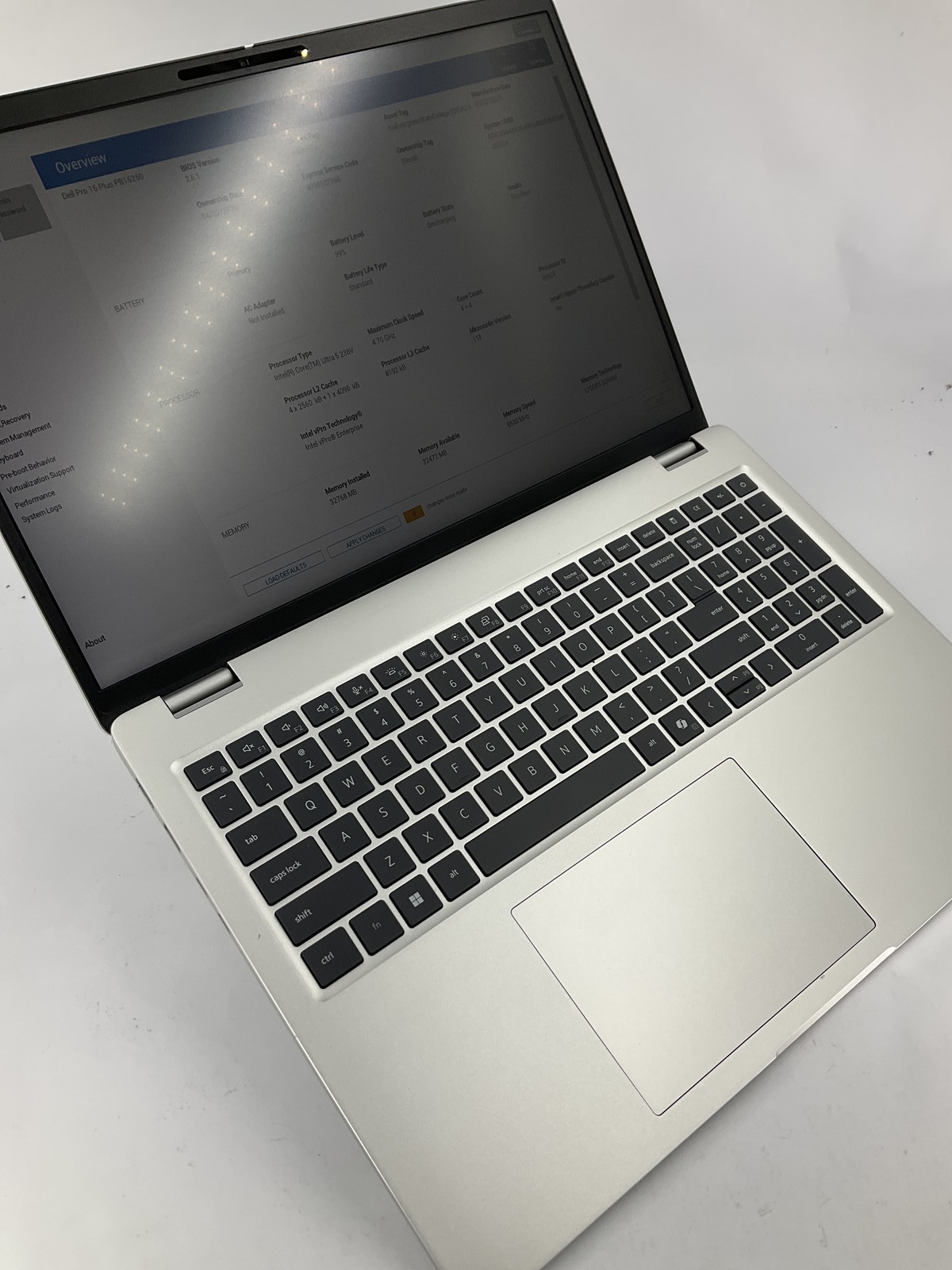 Dell Pro 16 Plus PB16250 16″ Core Ultra 5 238V 256GB 32GB B Win 11 Pro *READ*