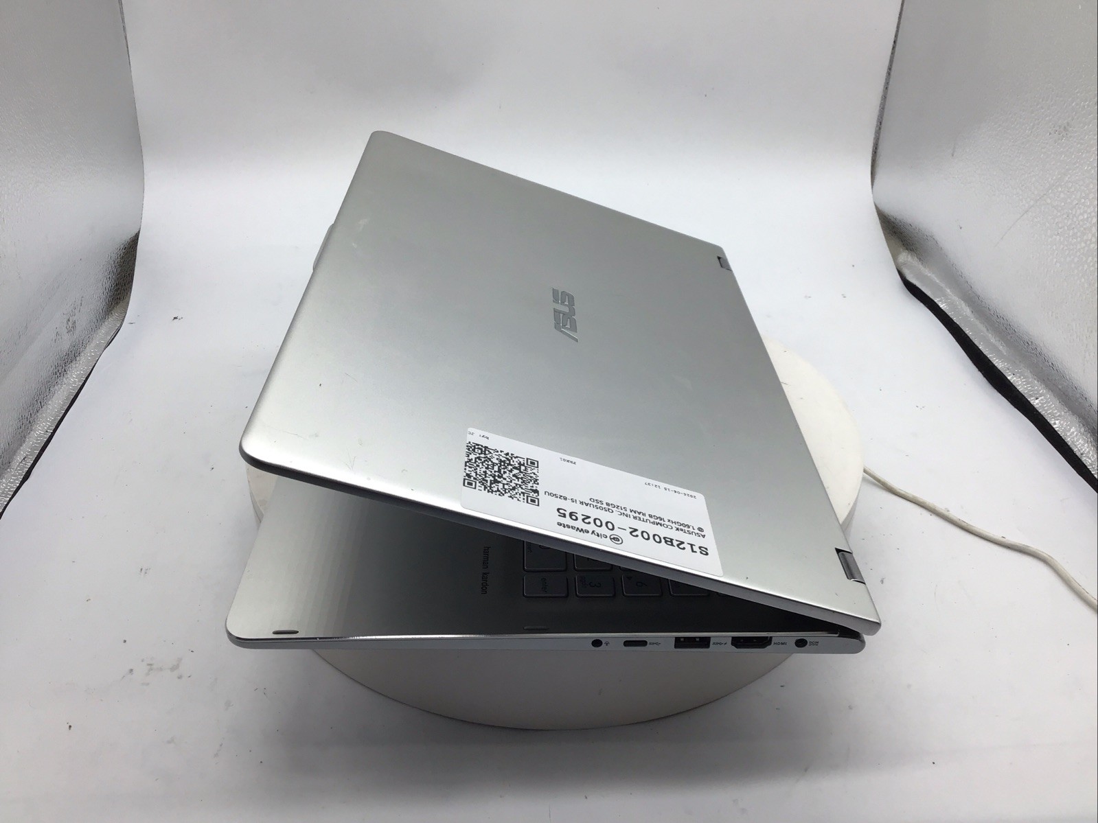 ASUS Q505UAR 15.6″ Laptop i5-8250U 16GB RAM 512GB SSD Win11Pro USED READ
