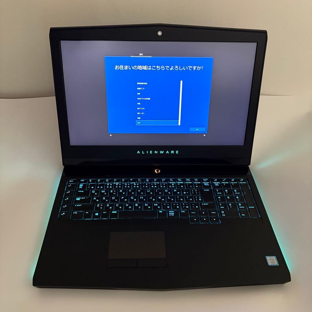 Alienware 17 R4 Gaming Laptop GTX1070 i7-7820HK 16GB RAM 256GB SSD+1TB HDD