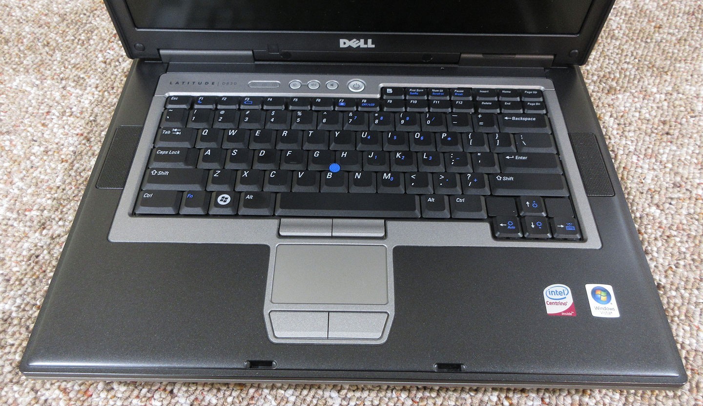 Win XP PERFECT Dell D830 T9300 4gb 15.4 256gb SSD NEW BAT DVD/RW Serial