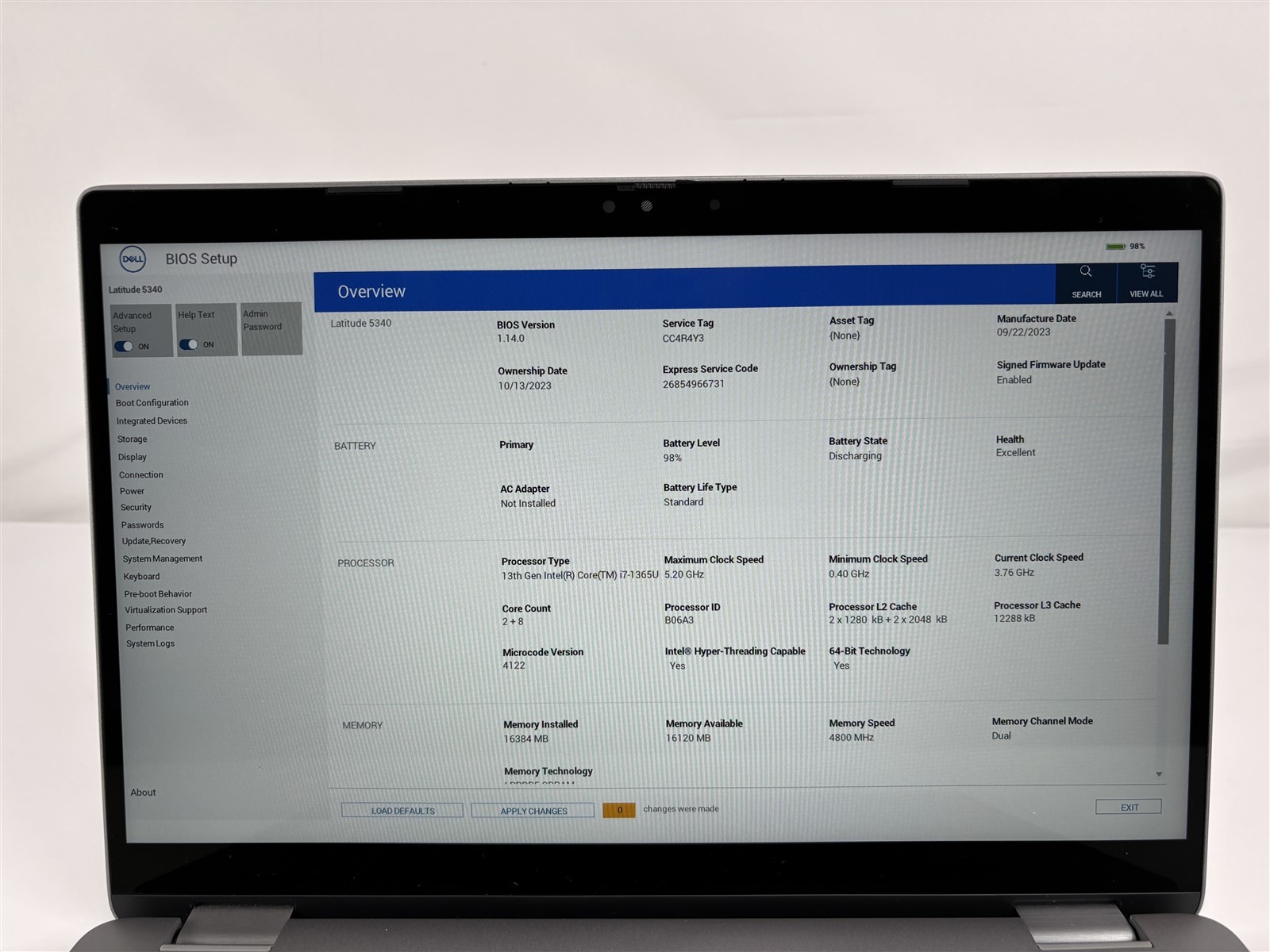 Dell Latitude 5340 2023 13.3″ i7-1365U 16GB 512GB SSD