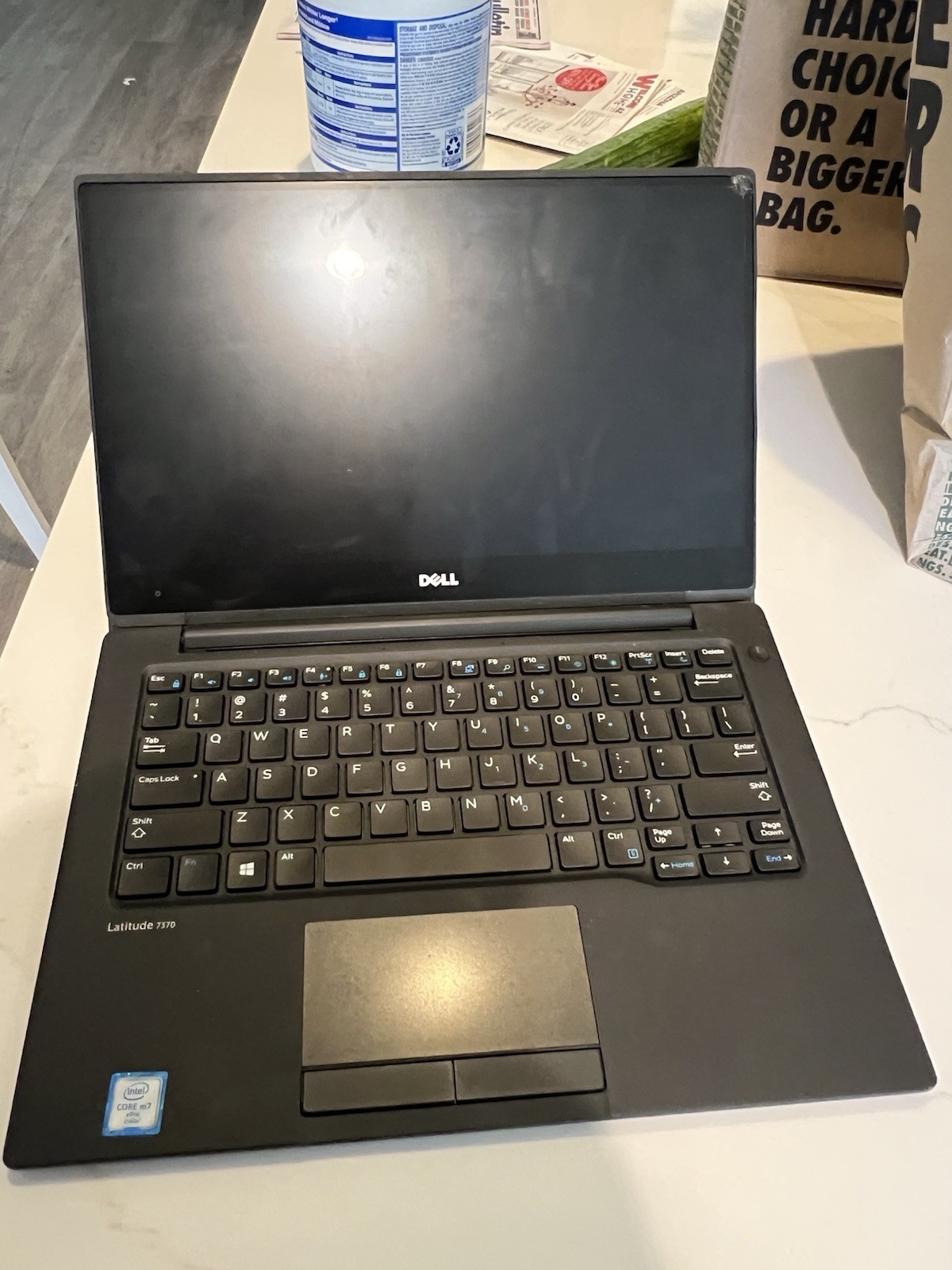 Dell Latitude 7370 Core m7 m7-6Y75 Touch Screen 512 Ssd 8 Gig Ram Please Read