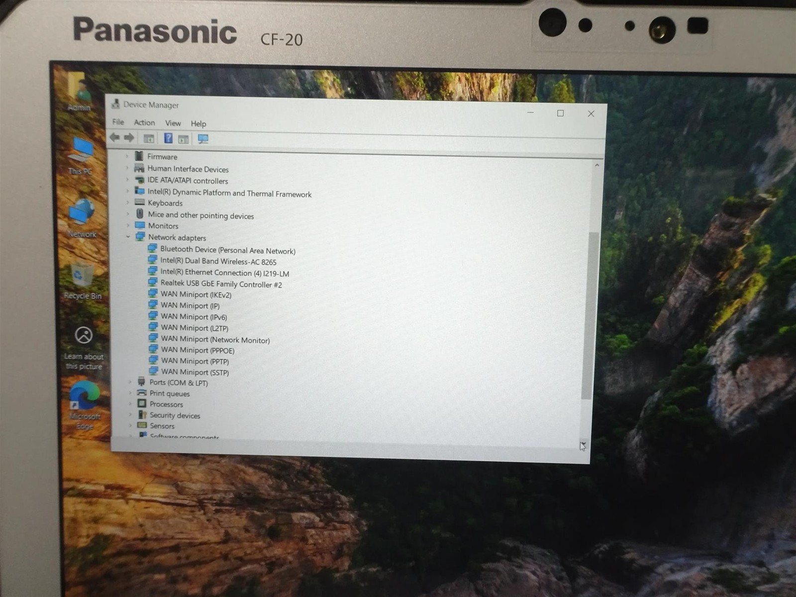 Panasonic ToughBook CF-20 Core i5-7Y57 1.20GHz 8GB 128GB