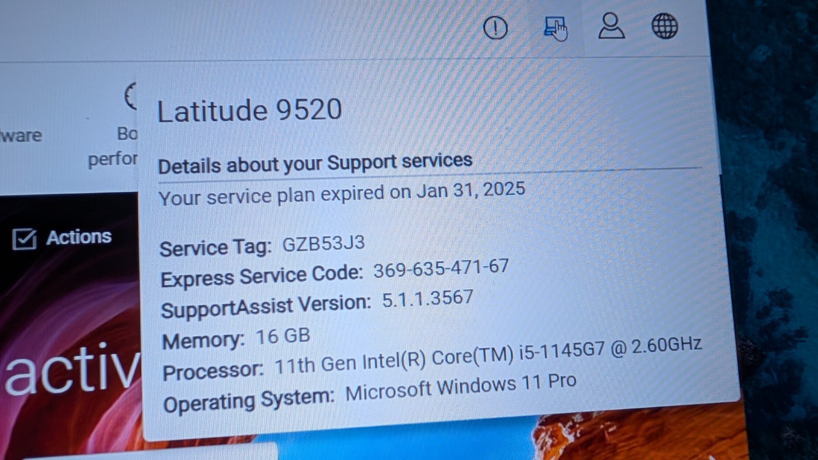Dell Latitude 9520 2-in-1 11th Gen I7-1185G7 16GB DDR4 256GB NVMe 15″ Touch BIOS