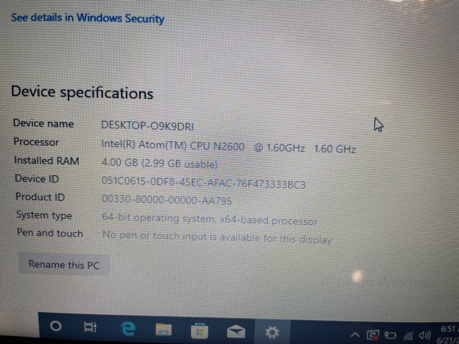 OEM Acer Aspire One D270-1375 Laptop 10.1″ working laptop.