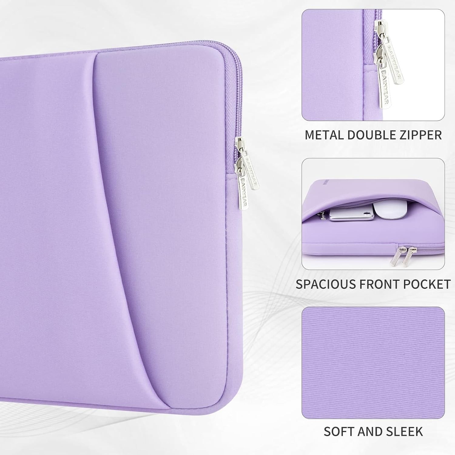 11-13 Inch Protective Portable Case Laptop Sleeve for 13.3 Inch MacBook Air/Pro