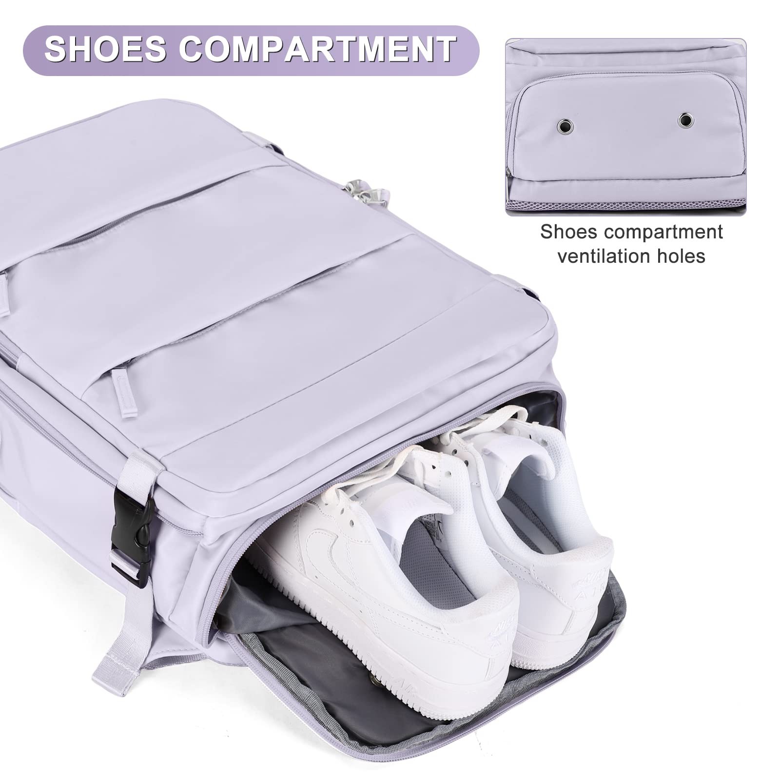 Carry On Backpack Personal Item Travel Backpack For Women Airline/Flight Approve