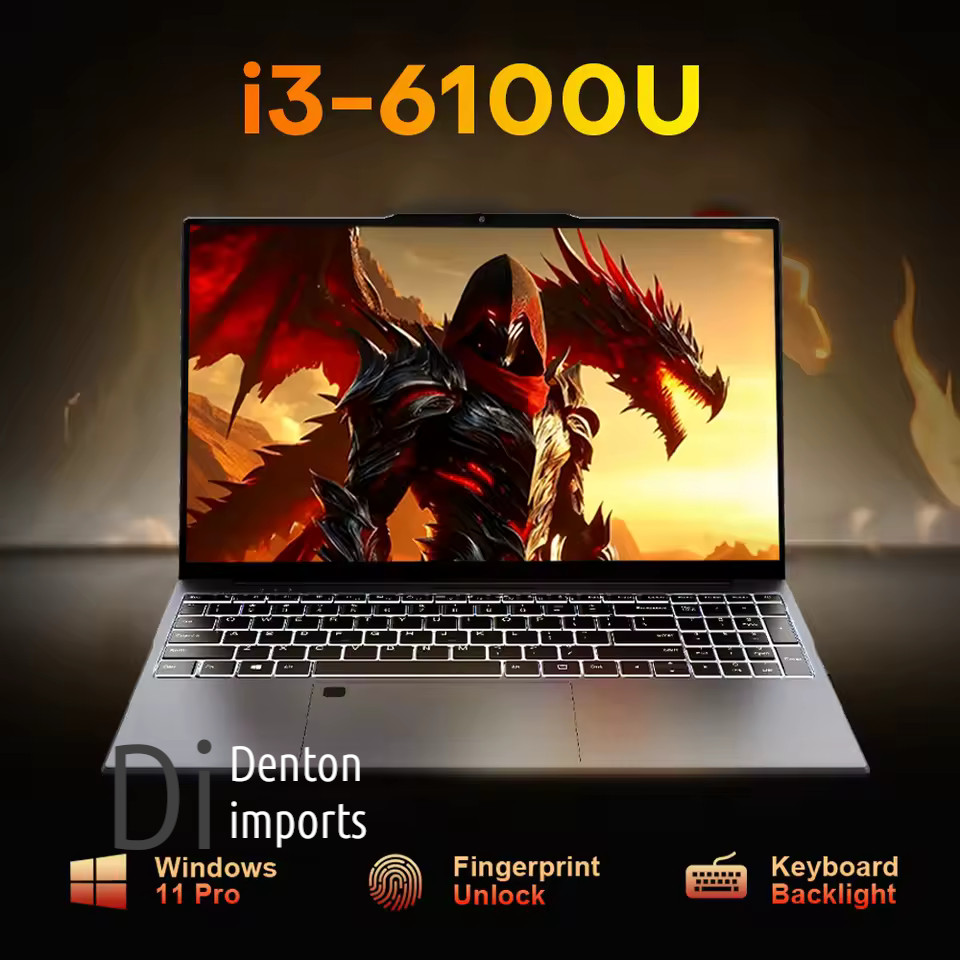 Xiaman 15.6″ i3 and i9 Laptop Windows 11 16 GB RAM 512 GB SSD US Stock