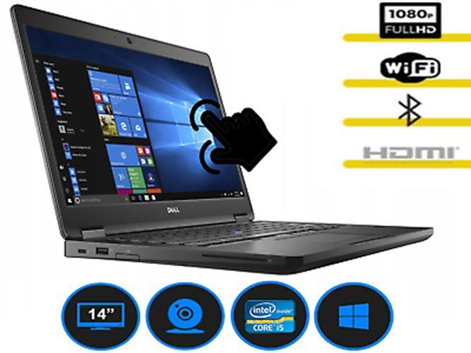 Touchscreen Dell Latitude 5480 i5-6300HQ 3.2GHz 8GB/128GB SSD FullHD HDMI USB-C