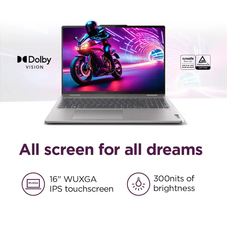 🔥NEW Lenovo Yoga 7 2-in-1 16″ 2K Touch AMD Ryzen 7 8840HS 16GB 512GB SSD Gray