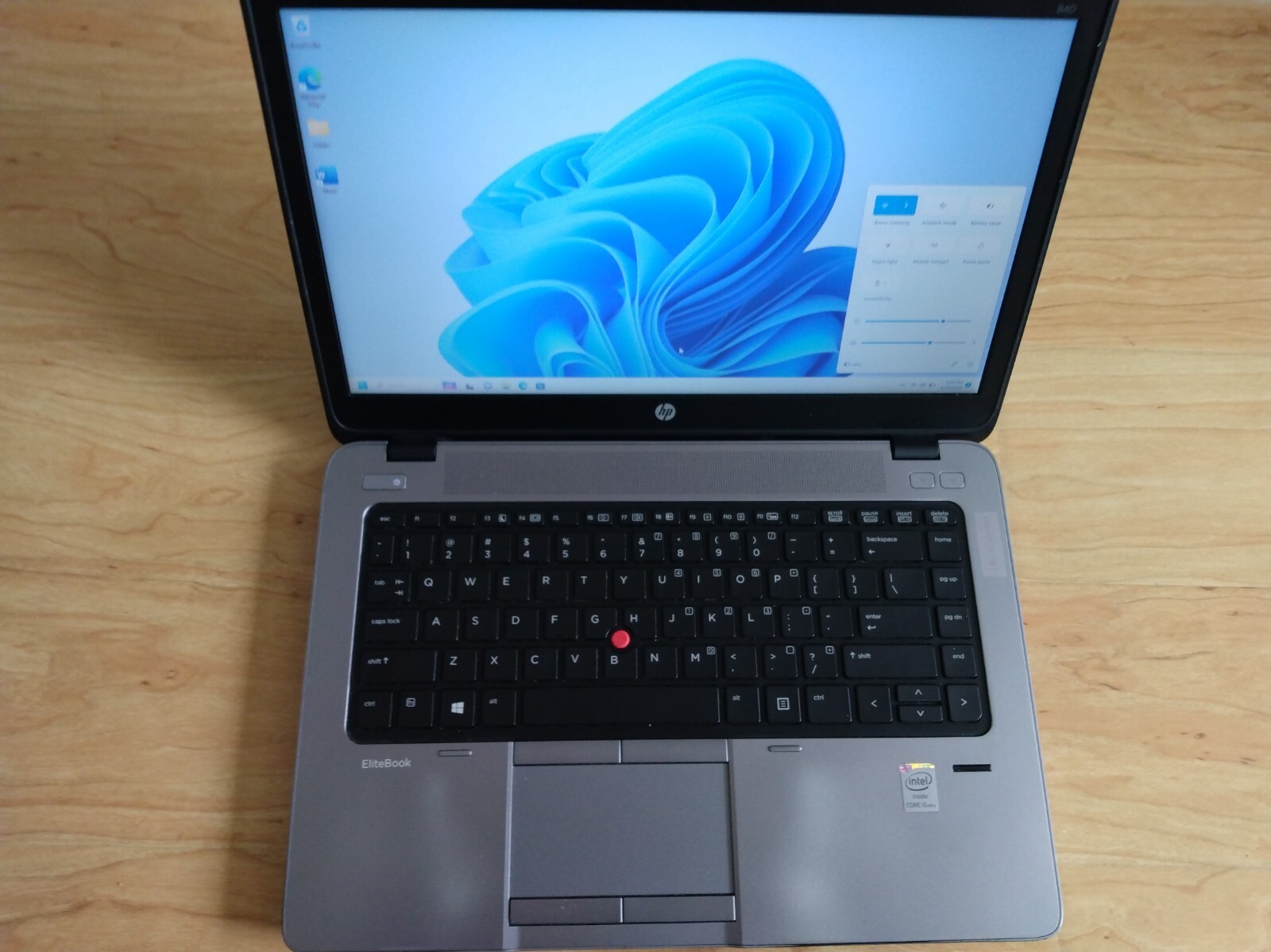 Used HP EliteBook 840 G1 Core i5 Win 11 256gb SSD Drive 8gb RAM laptop1