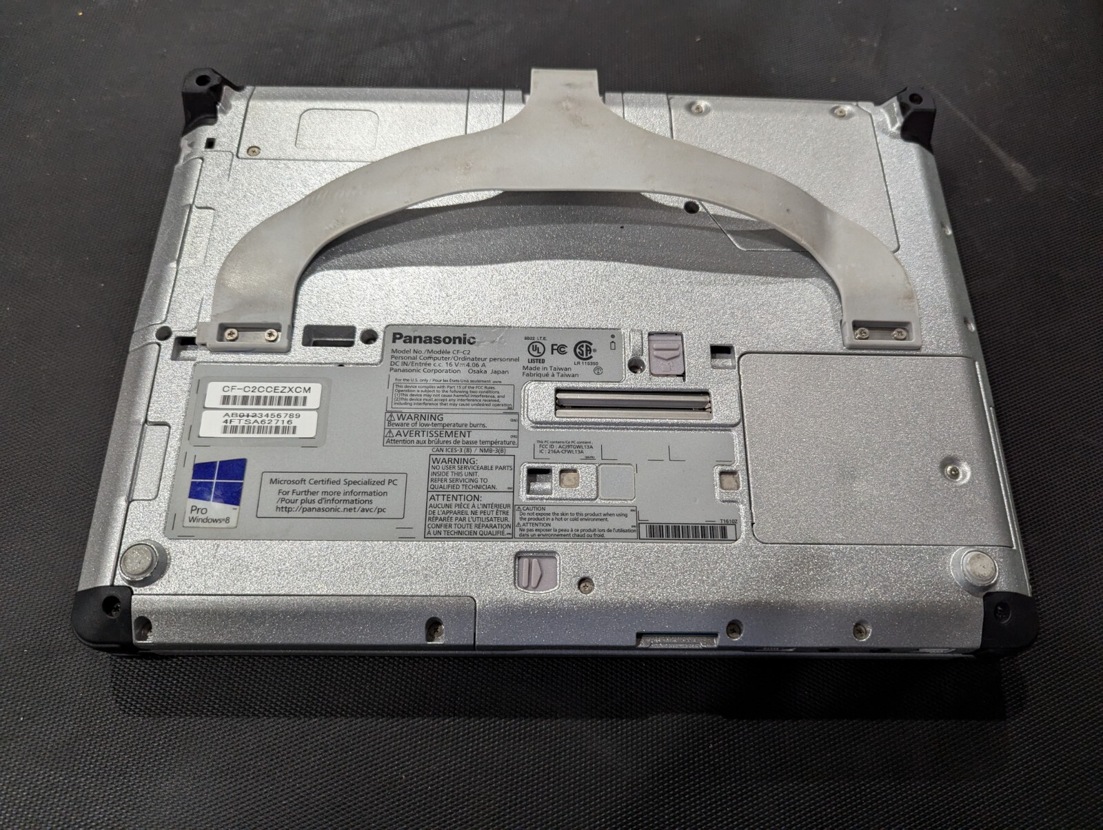 Panasonic Toughbook CF-C2 Intel i5 8GB Ram 128GB SSD 12.4 inch HD Webcam…