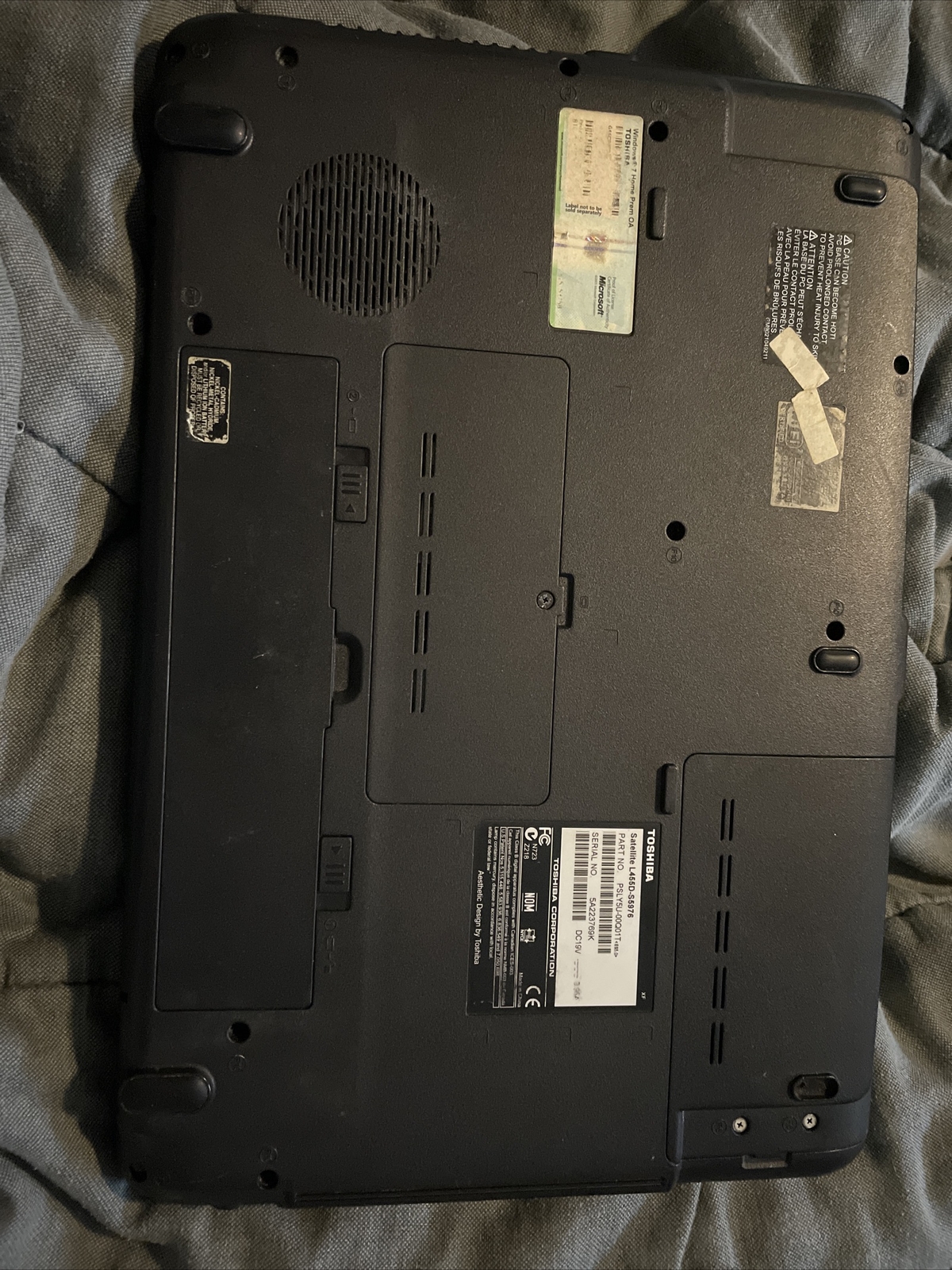 Toshiba Satellite L455D-S5976 15.6in.