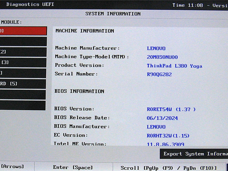 Lenovo ThinkPad L380 Yoga 2 in 1 i5 8350U 3.6GHz 8GB No SSD
