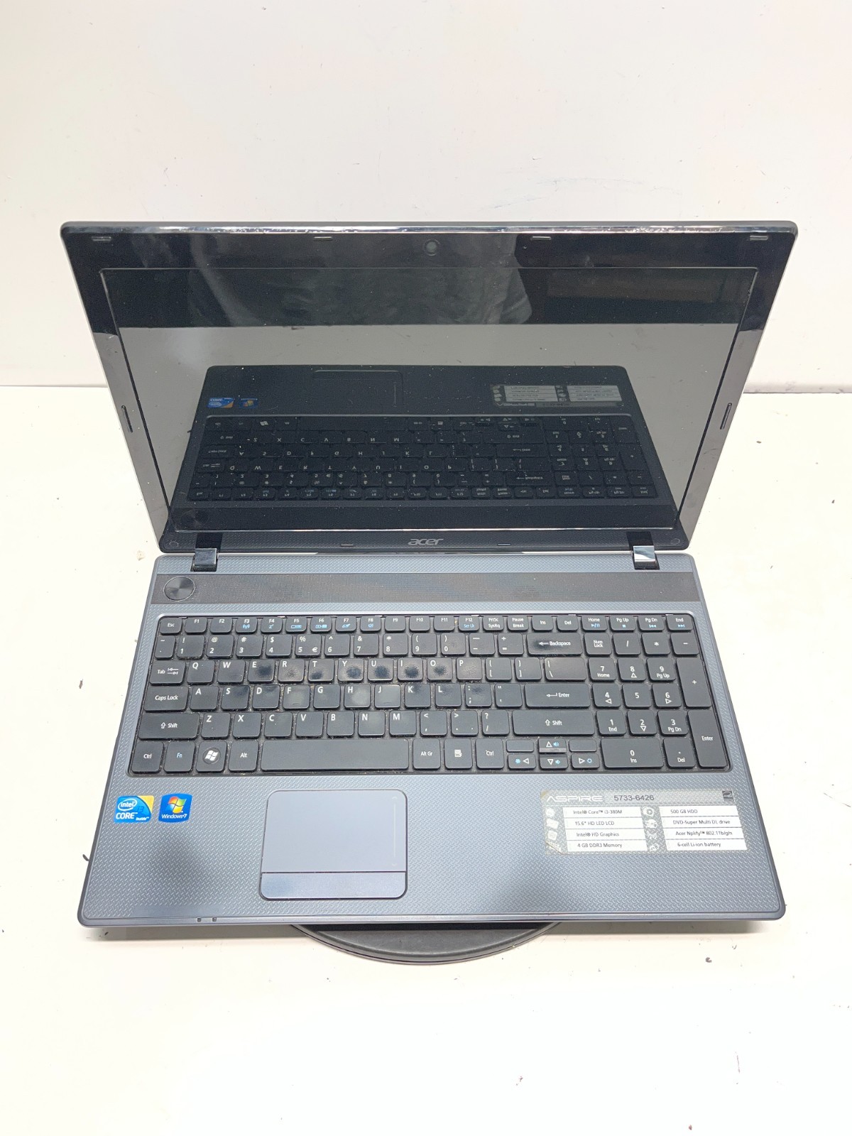 Acer Aspire 5733-6426 Intel Core i3-380M 4GB NO HDD