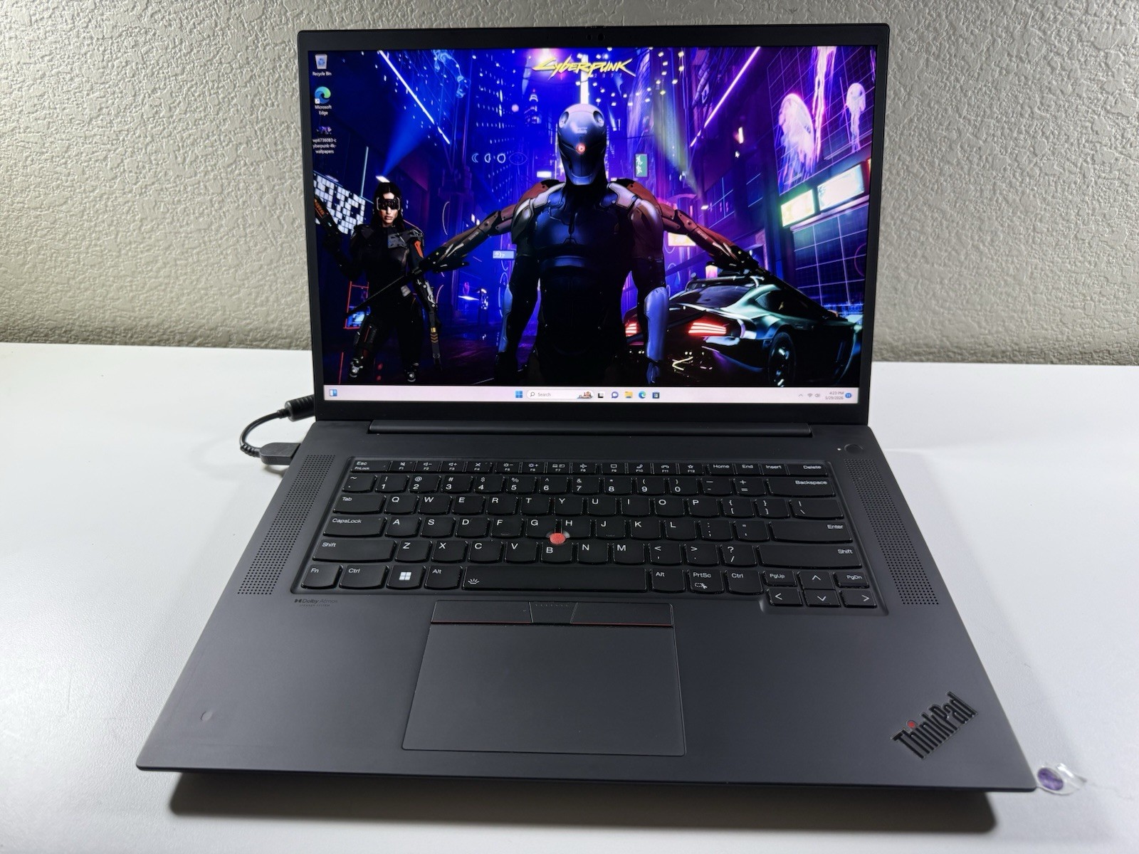 LENOVO THINKPAD P1 Gen 4 2K I7-11850H 512GB 16GB NVIDIA T1200 WIN11 NO BATTERY