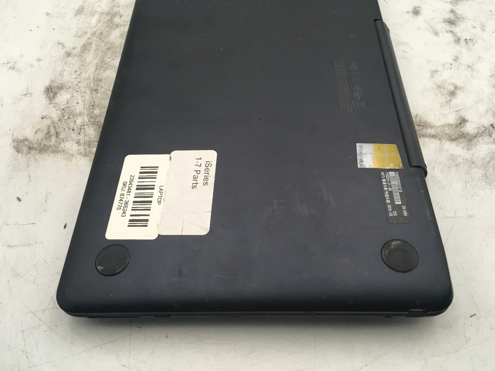 ASUS TABLET T100CHI C1 BK 12M – FOR PARTS/NO POWER – INTEL ATOM Z3775 – READ -BB
