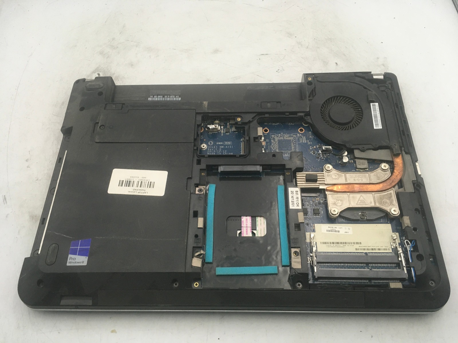LENOVO THINKPAD E440 – BOOTS TO BIOS/BAD LCD – INTEL I5 4200M – NO RAM -READ- BB