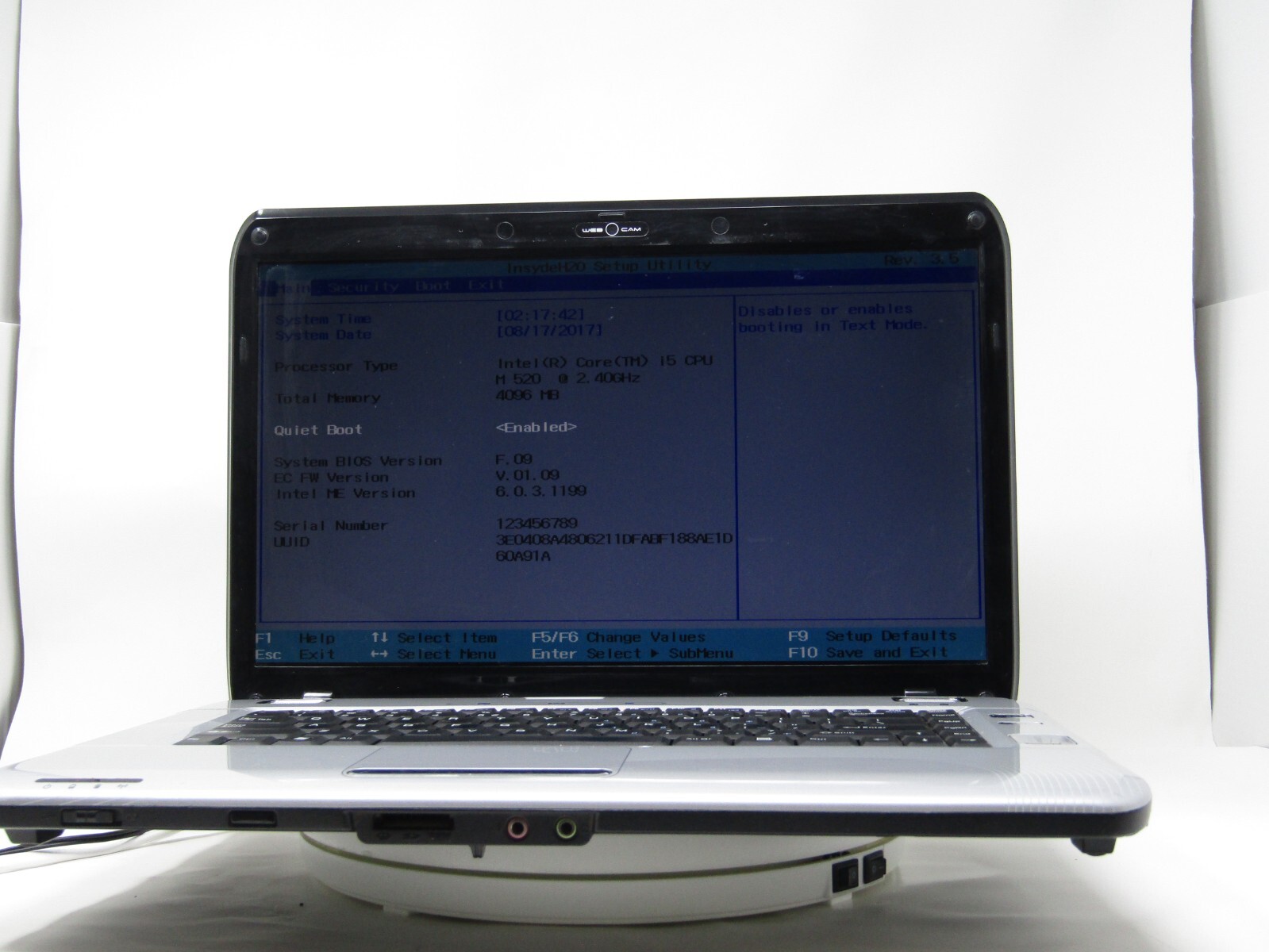 RARE iBuyPower Compal Laptop BLB2