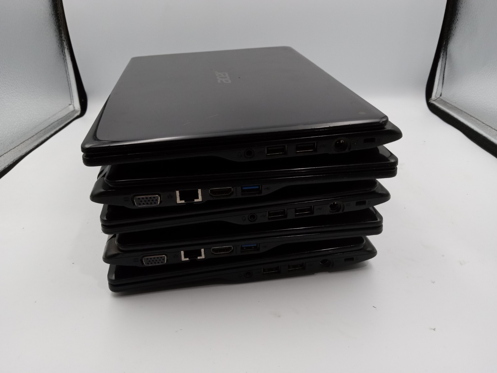 Lot of 5 – Acer Aspire V5-121 11.6″ Laptops AMD C-70 1.0GHz 4GB RAM -RR