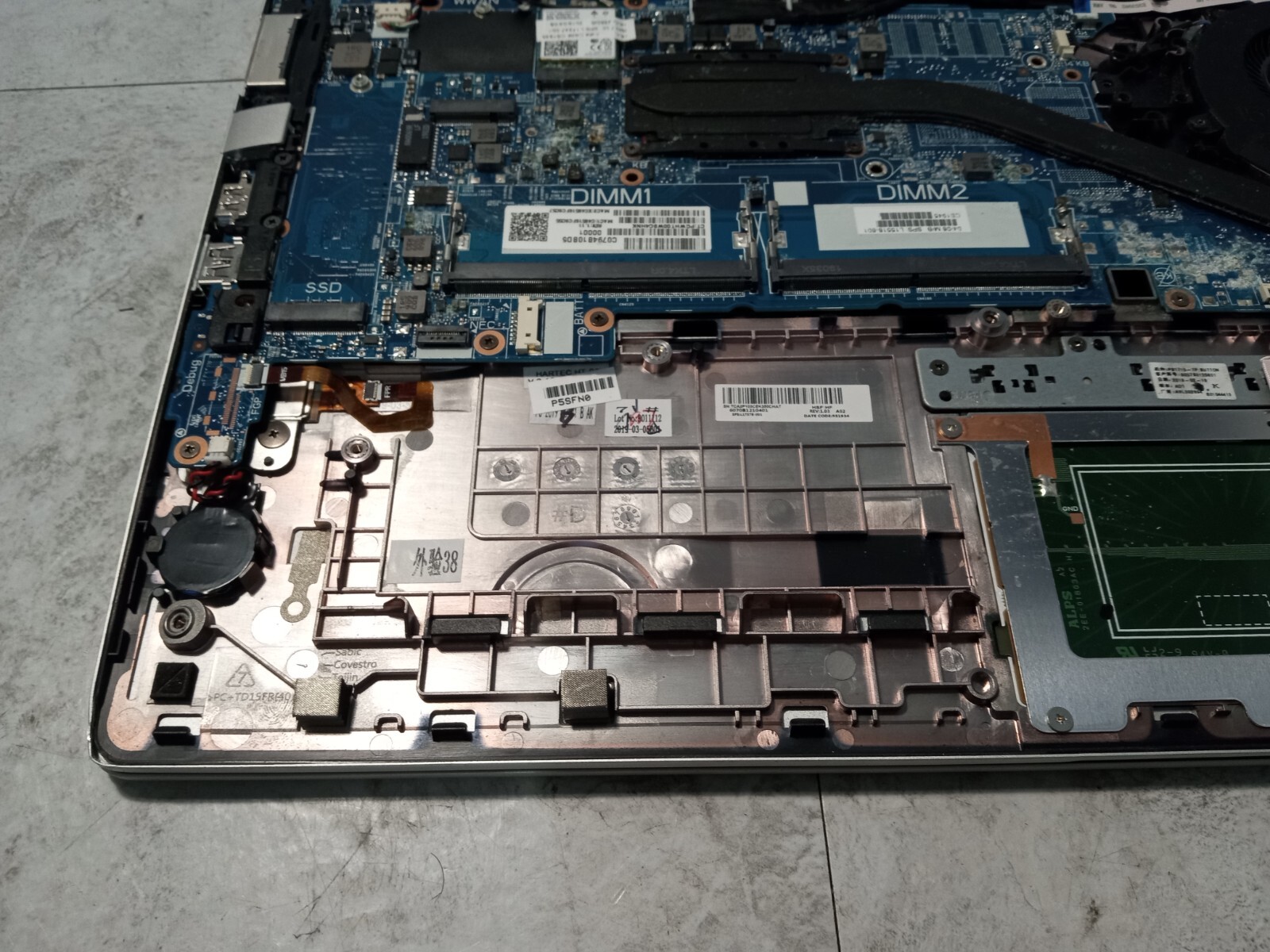 HP Elitebook 850 G5 15.6″ Laptop Intel Core i5 PARTS OR REPAIR -FM