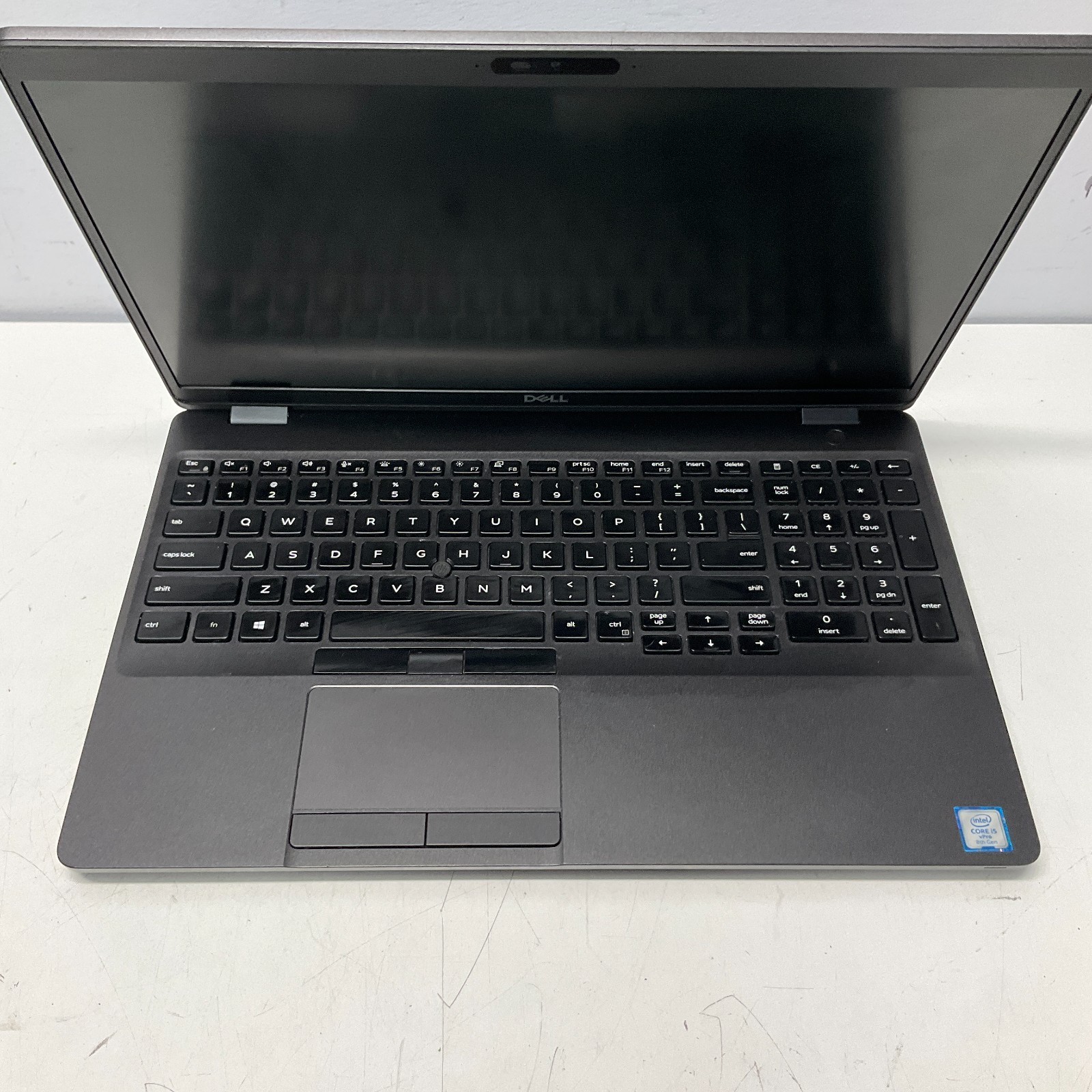 Dell Latitude 5500 15” i5-8265U Laptop FOR PARTS ONLY BROKEN LCD AS IS