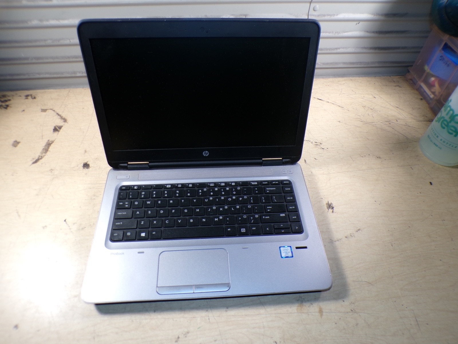 HP PROBOOK 640 G3 INTEL I5 7TH GEN 8GB RAM **POWER ON/ WATER DAMAGE **NO HD