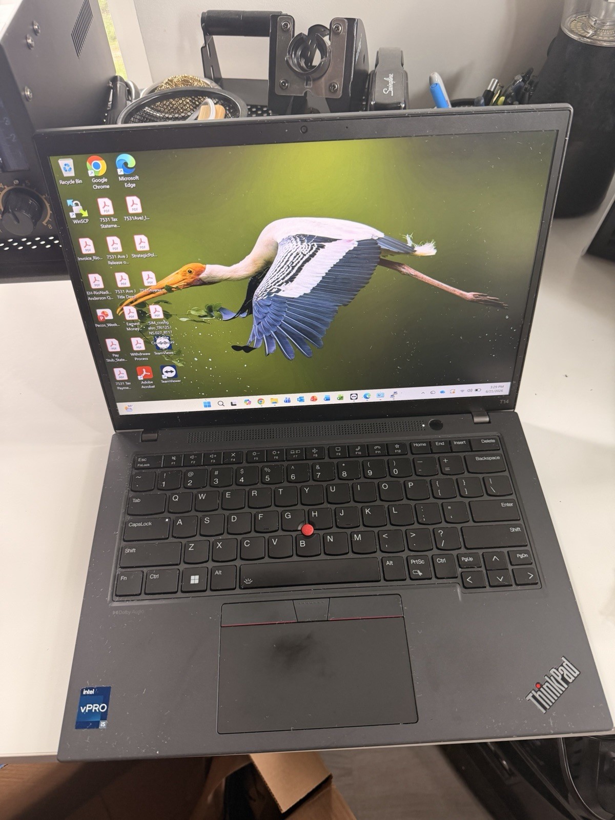 Lenovo ThinkPad T14 Gen 4 14” Laptop i5-1345U 16GB RAM 512GB SSD Win11 Excellent