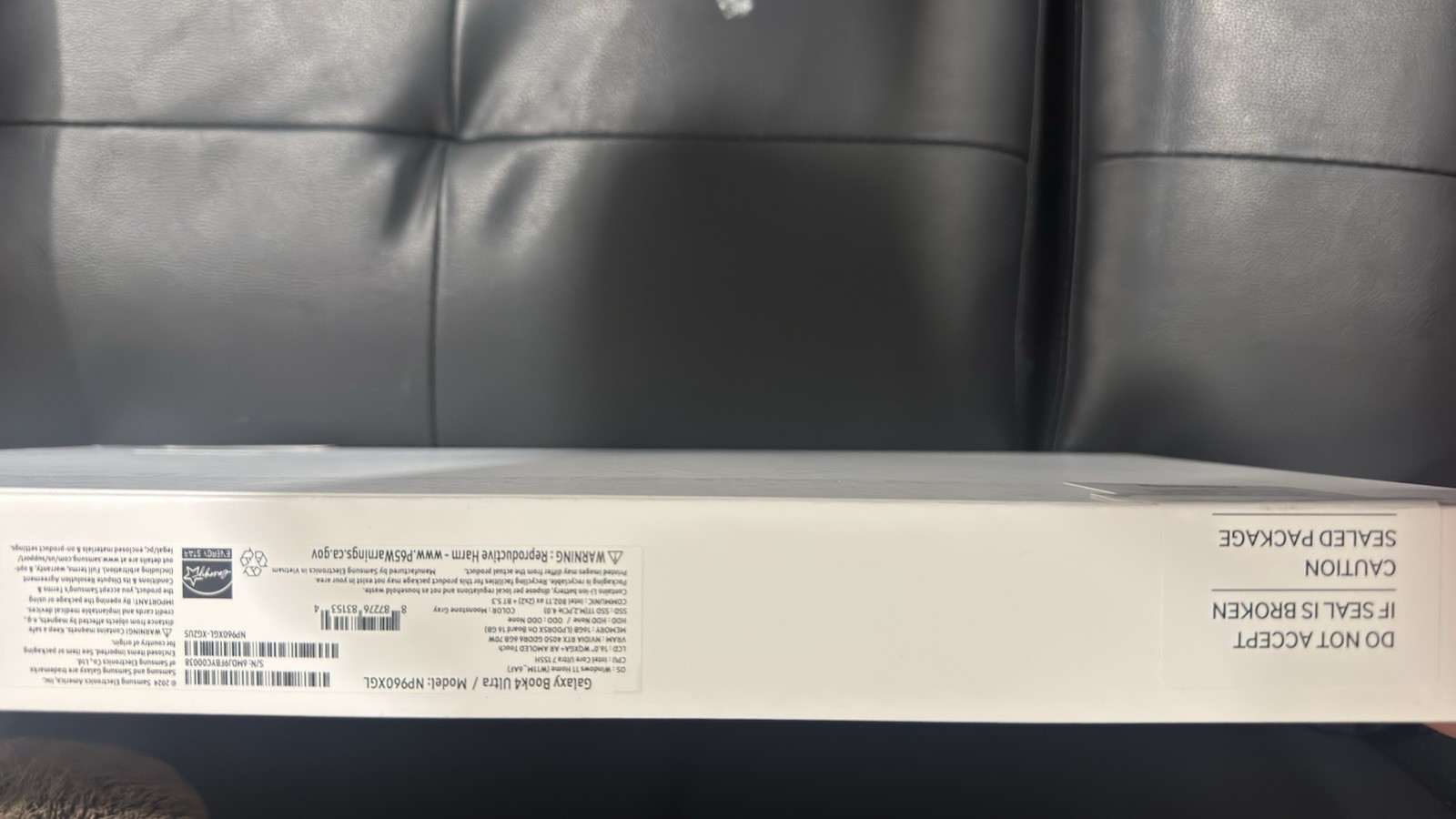 Samsung Galaxy Book4 Ultra 16in Core Ultra 7 16GB SSD Win11 HDMI USB-C