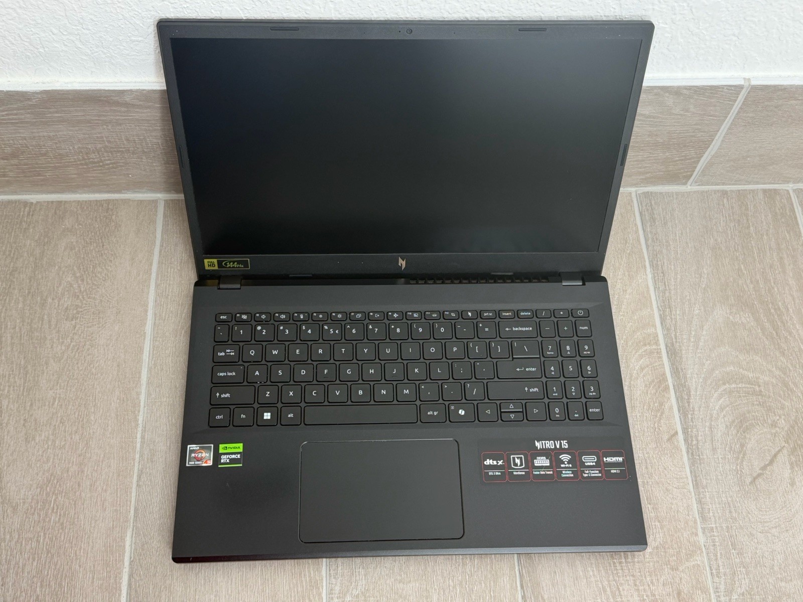 For Parts Acer Nitro V 15 15.6″ Ryzen 5-7535HS GeForce RTX 4050 No Ram No SSD