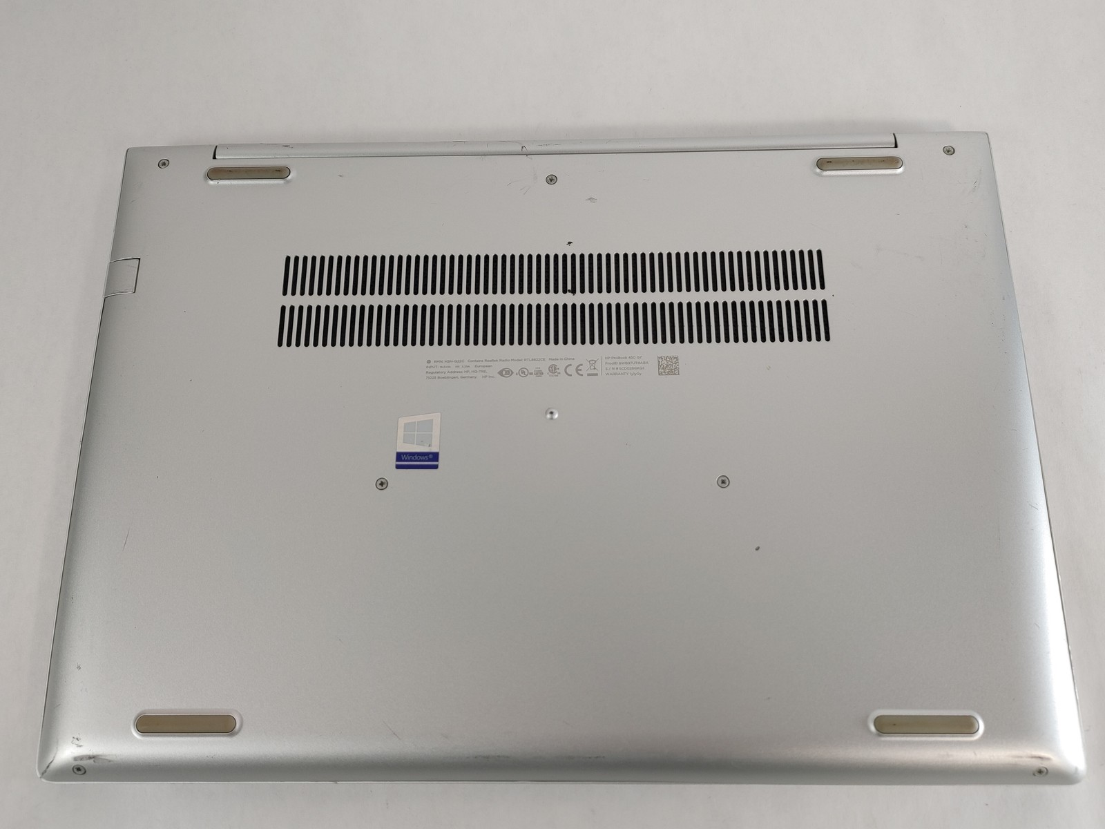 HP ProBook 450 G7 Core i5-10210U 1.60 GHz 8 GB DDR4 256 GB NVMe Windows 11 Pro