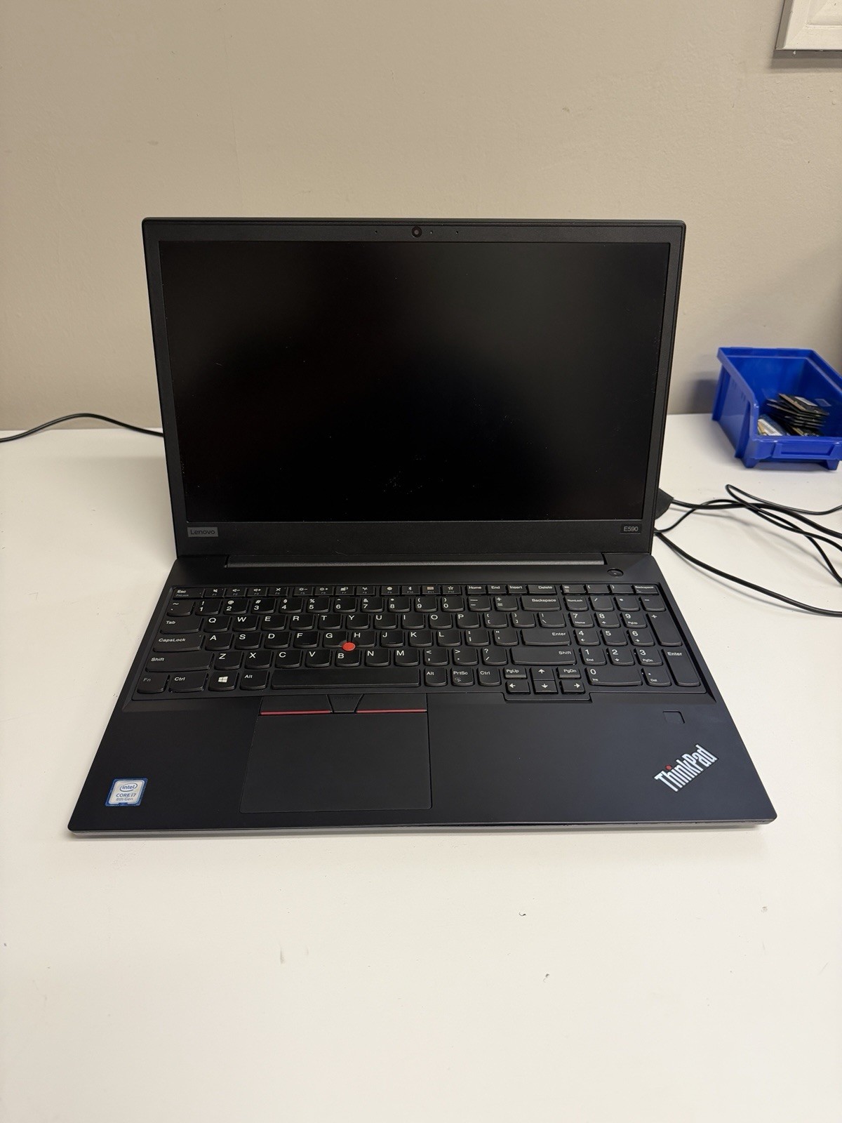 ✅ Lenovo ThinkPad E590 i7 8th Gen NO RAM NO STORAGE ✅ FOR PARTS/ NO POWER! ✅