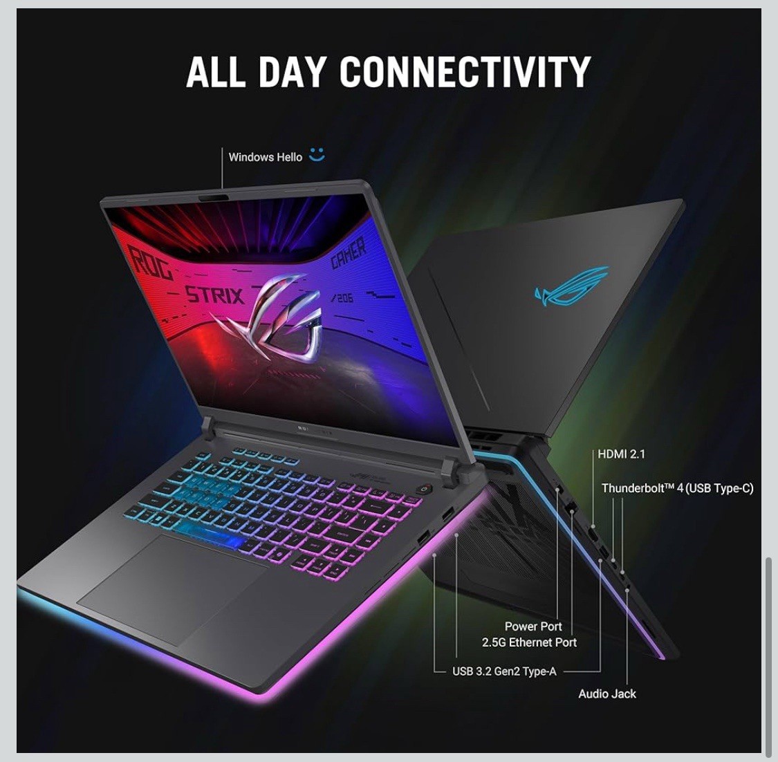 NEW ASUS ROG Strix G16 (2025) Gaming Laptop, 16”