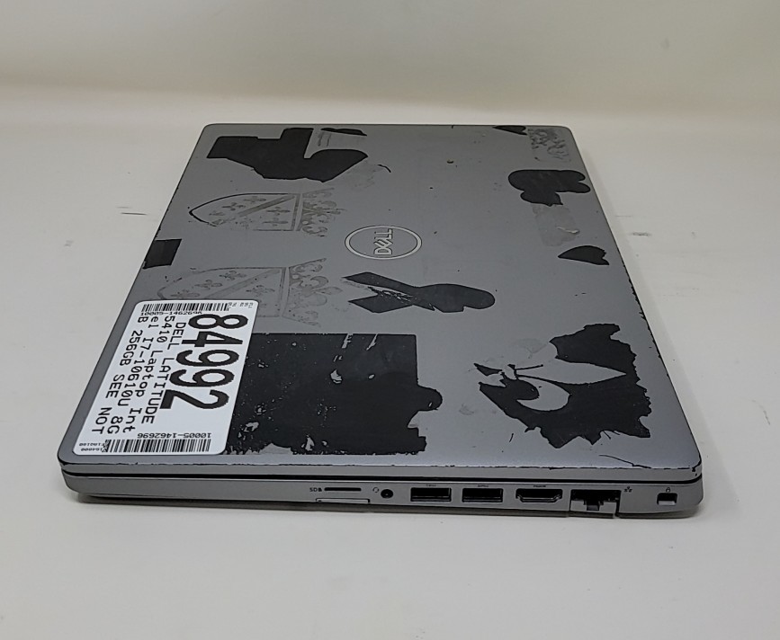 DELL LATITUDE 5410 Laptop Intel I7-10610U 8GB 256GB SEE NOTES