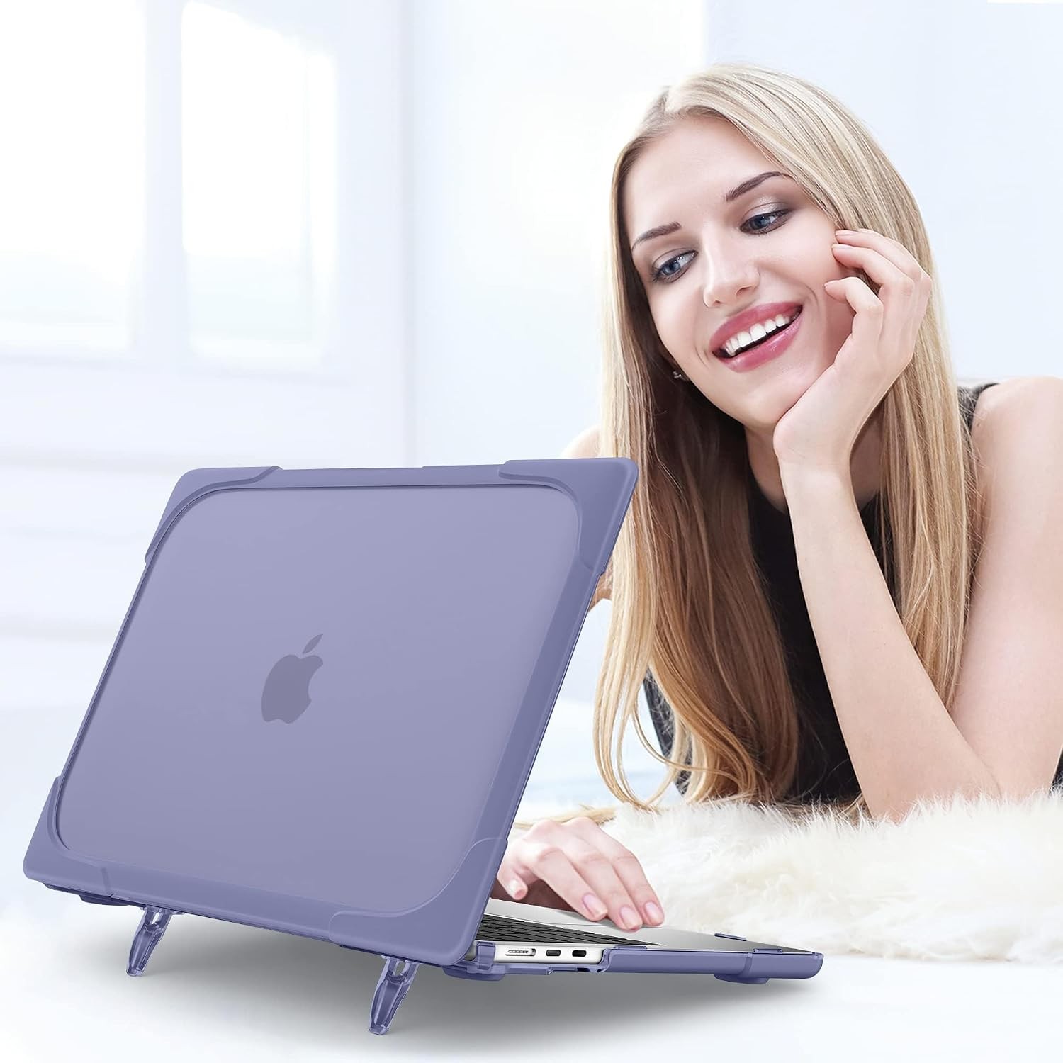 MacBook Air 13 inch Case 2026 2025 2024 2022 (A3449/A3240/A3113/A2681) Heavy Dut