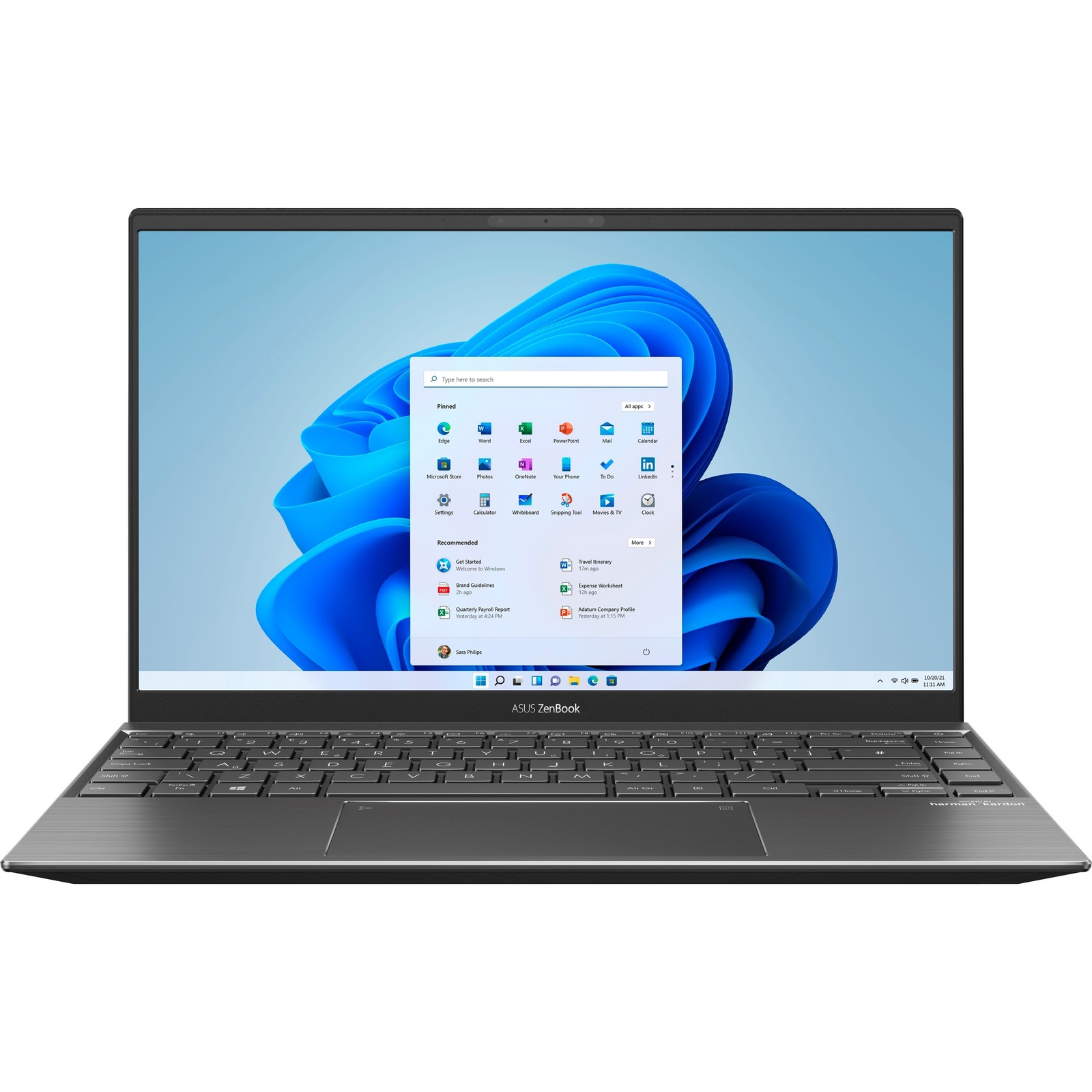 Asus ZenBook 14 Q408UG 14″ 8GB 256GB, Light Grey