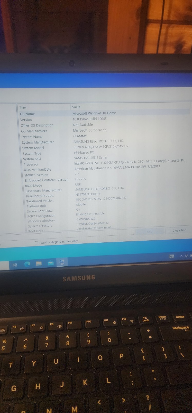 Samsung 470R Laptop Core i5 8GB 650GB Windows 10 • Reconditioned w/Power Supply