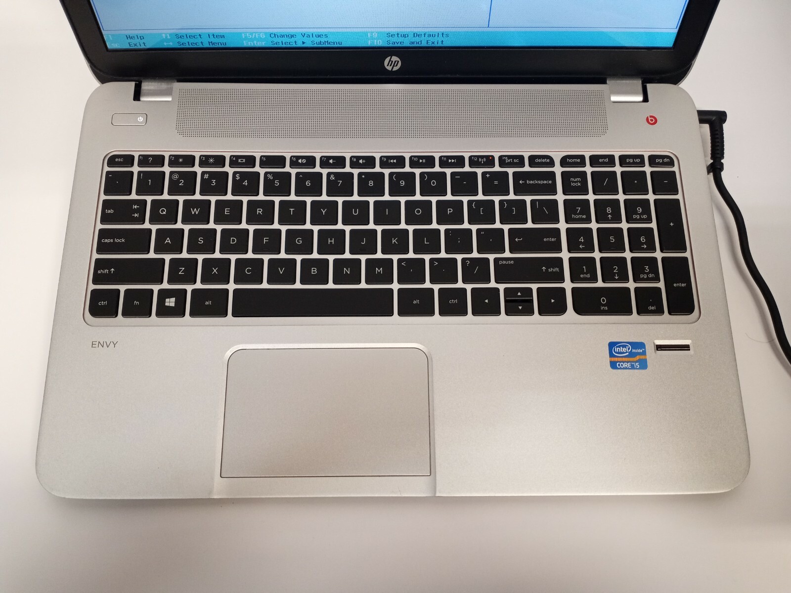 HP Envy 15 Intel Core i5-3230M 2.6GHz 2GB RAM NO HARD/OS *BIOS* *FOR PART AS IS*