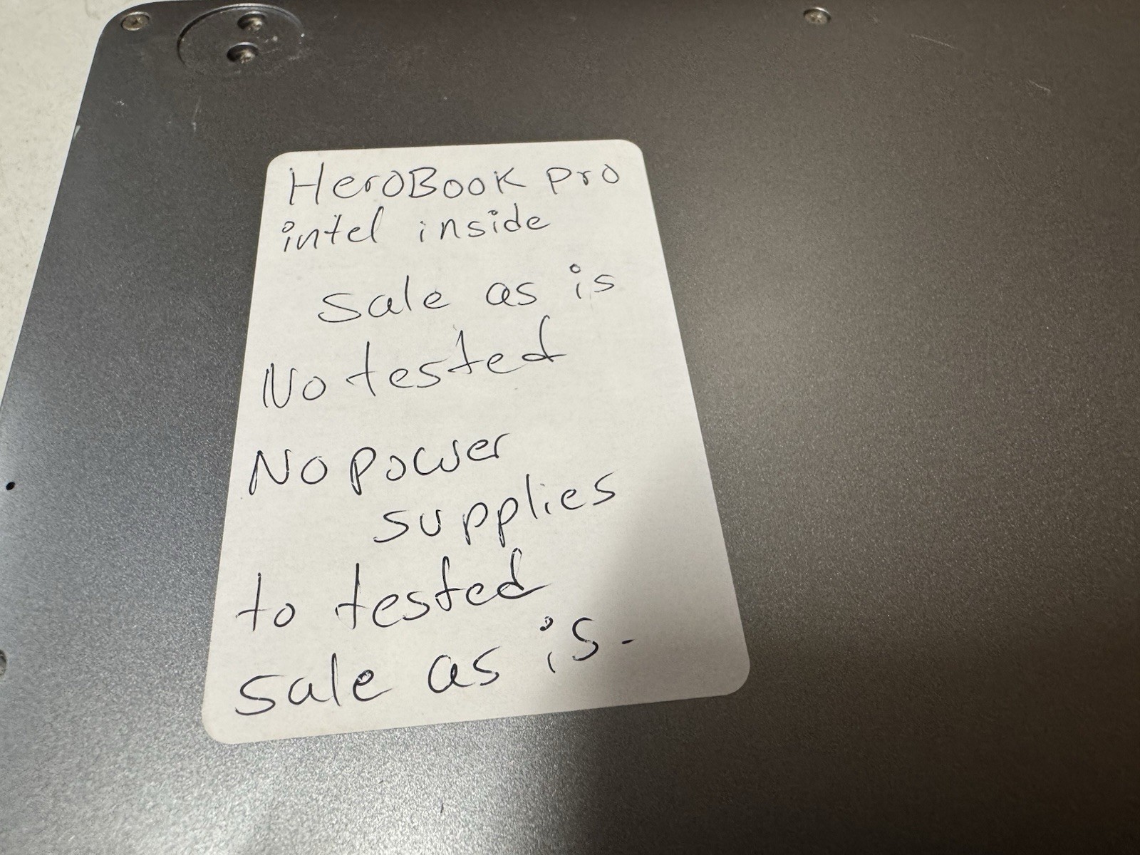 CHUWI HeroBook Pro 14.1” Intel Celeron | No Power | For Parts