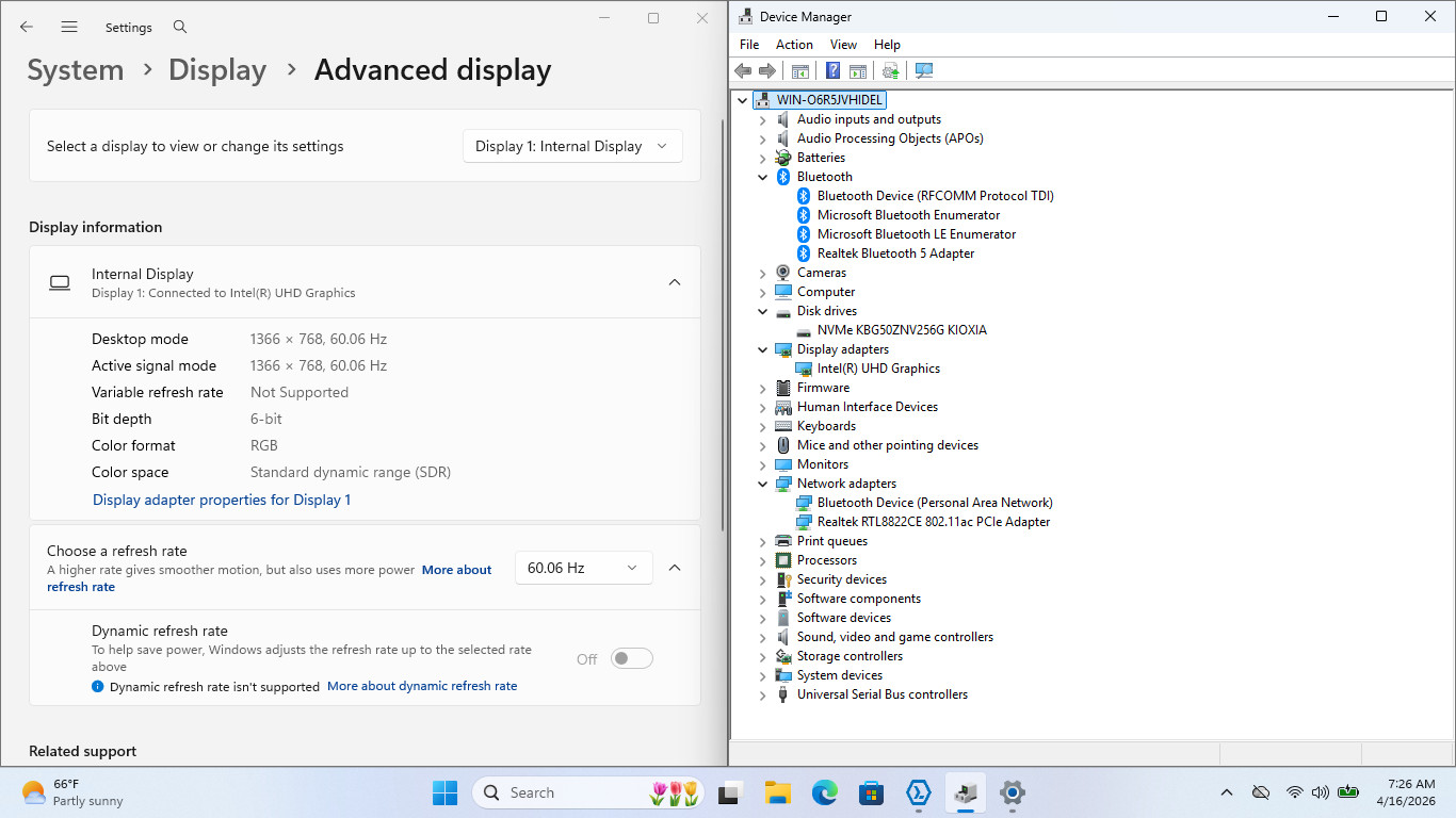 HP Laptop 15-dy2702dx 15″ HD Touch I3-1115G4 256GB SSD 8GB W11 Webcam