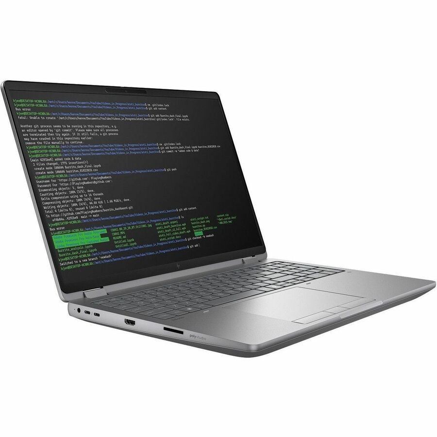 HP ZBook Fury G1i 16 Mobile Workstation – WQXGA – Intel Core Ultra 9 285HX – vP