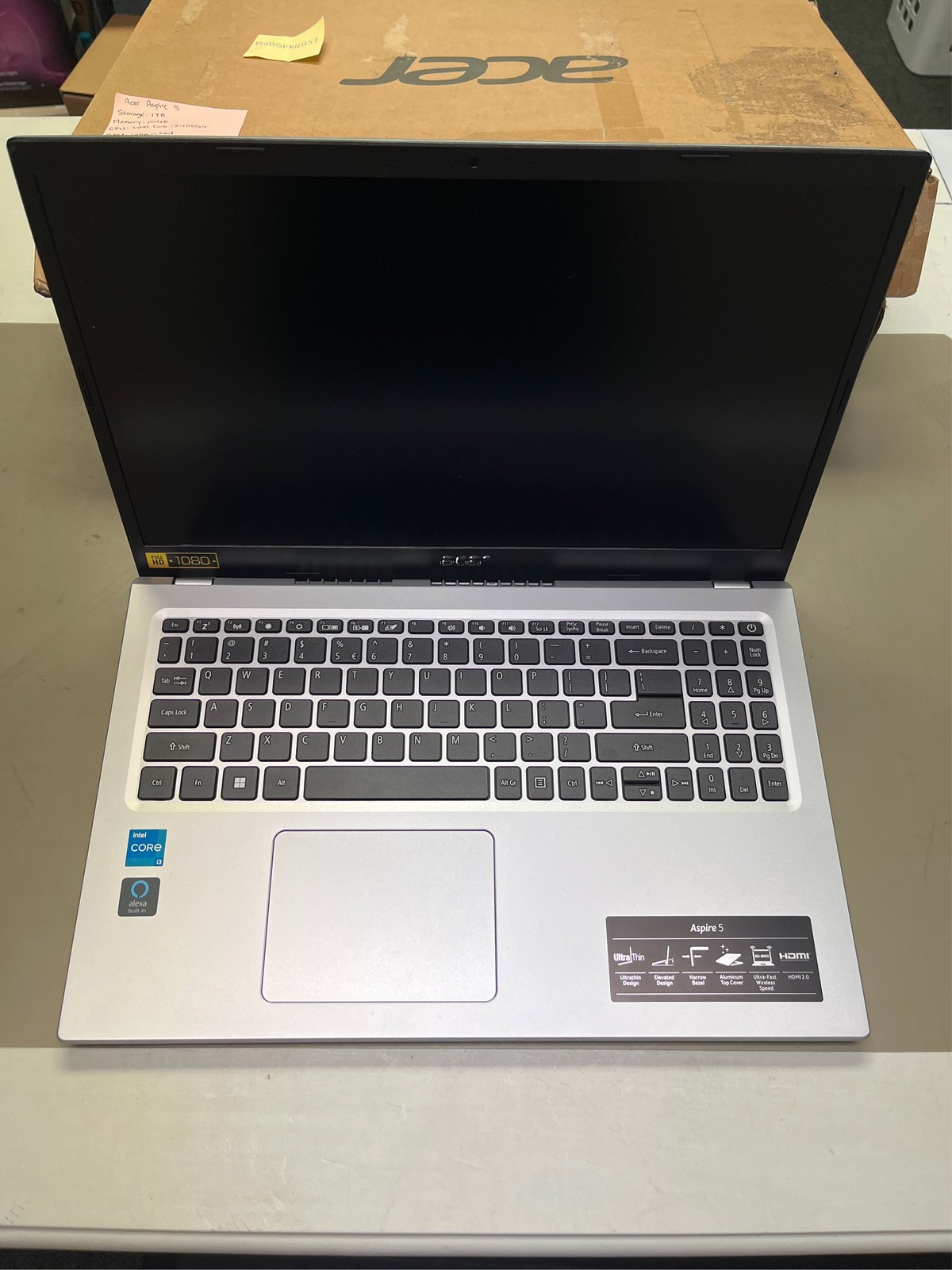 Acer Aspire 5 15.6″ FHD IPS Display Slim Laptop 11th Gen Intel i3-1115G4 Dual Co