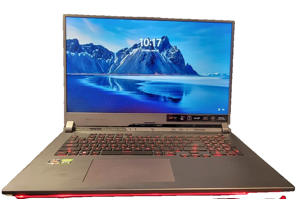 ROG Strix G17 Gaming Laptop Ryzen 9 6900HX 64gb ram 3070ti 17″HDR Screen 4tb