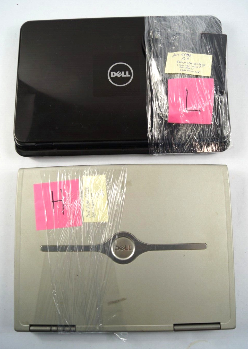 LOT (2) DELL 8600 PP02X and DELL N5110 Notebook Laptops Power Cords PARTS B142