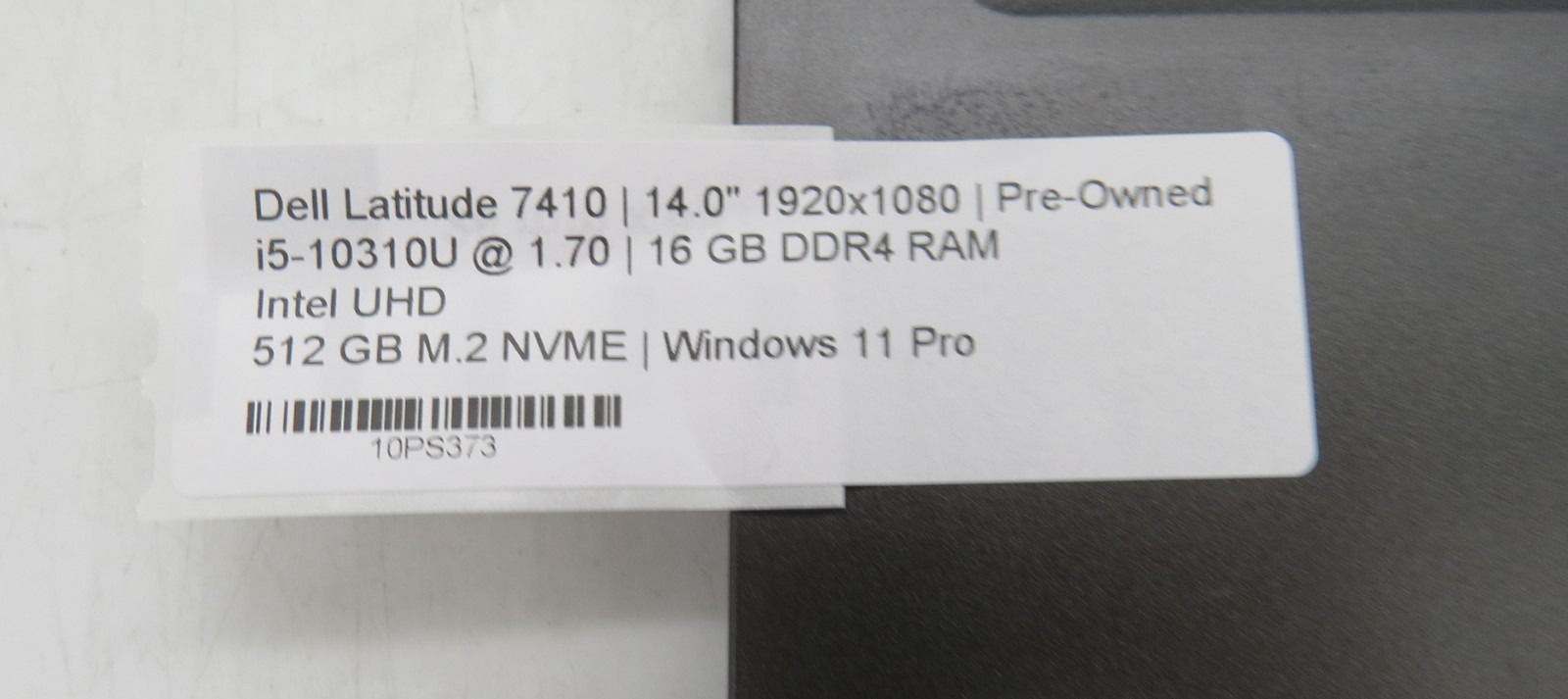 Dell Latitude 7410 Touch _ i5-10310U @ 1.7 _ 16GB RAM _ 512GB SSD _ W11P