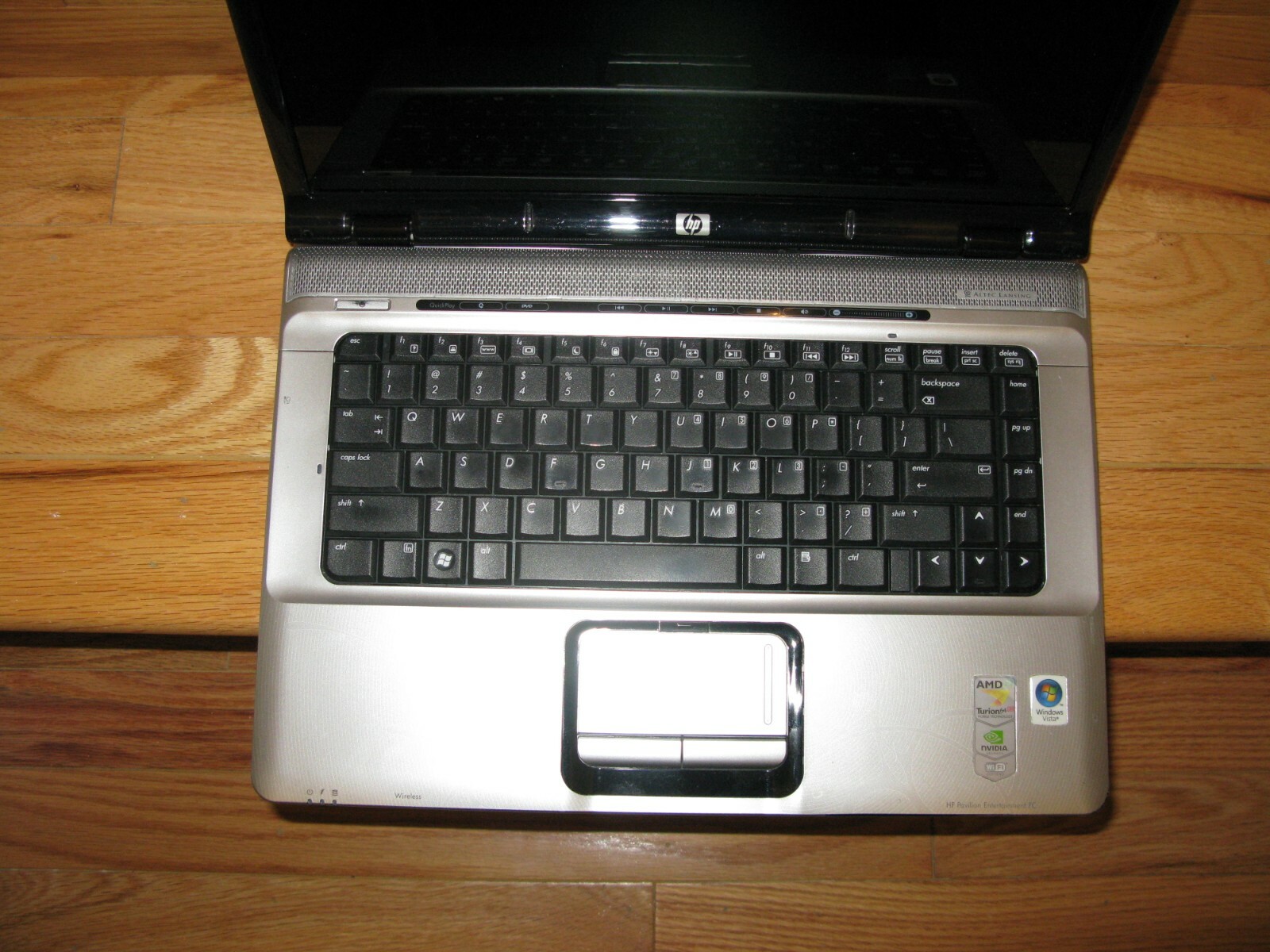 Enterteiment laptop HP Pavilion dv6748us (120GB, AMD Turion 64 X2, 2.00GHz, 2GB)