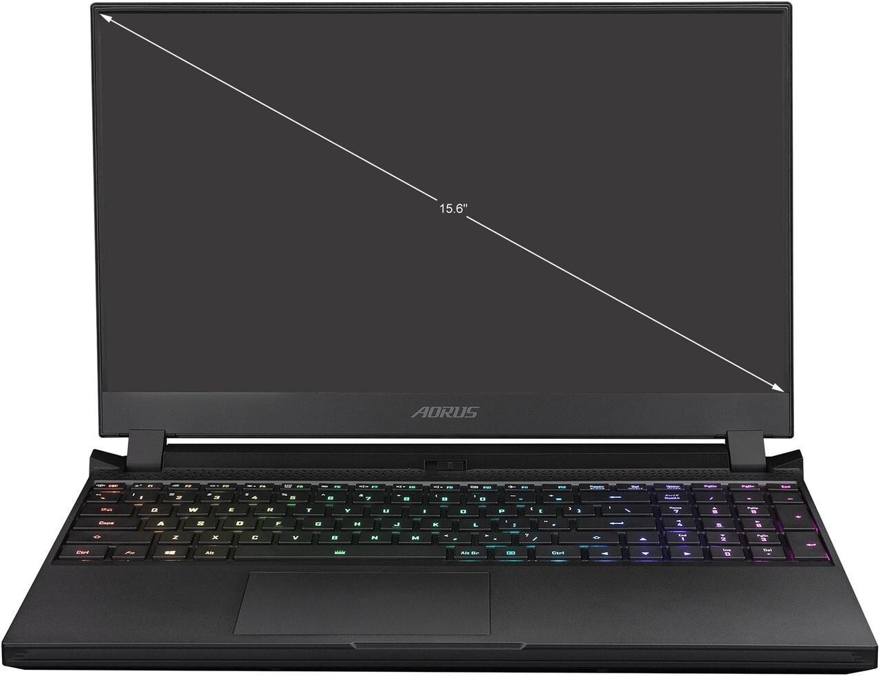 GIGABYTE AER0 15G KC 4K 8 Core i7-10870H 32GB 512GB RTX 3060 Win 11 Office 2021