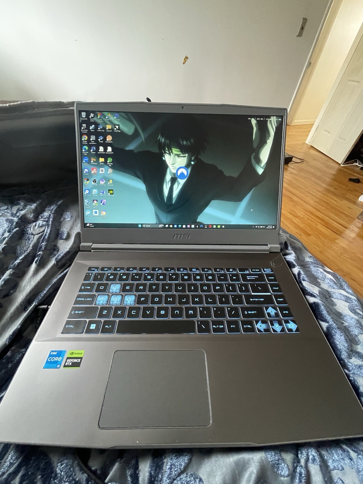 MSI Thin 15 15.6″ Gaming Laptop i5 4.5GHz 8GB 1TB+512GB RTX 3050