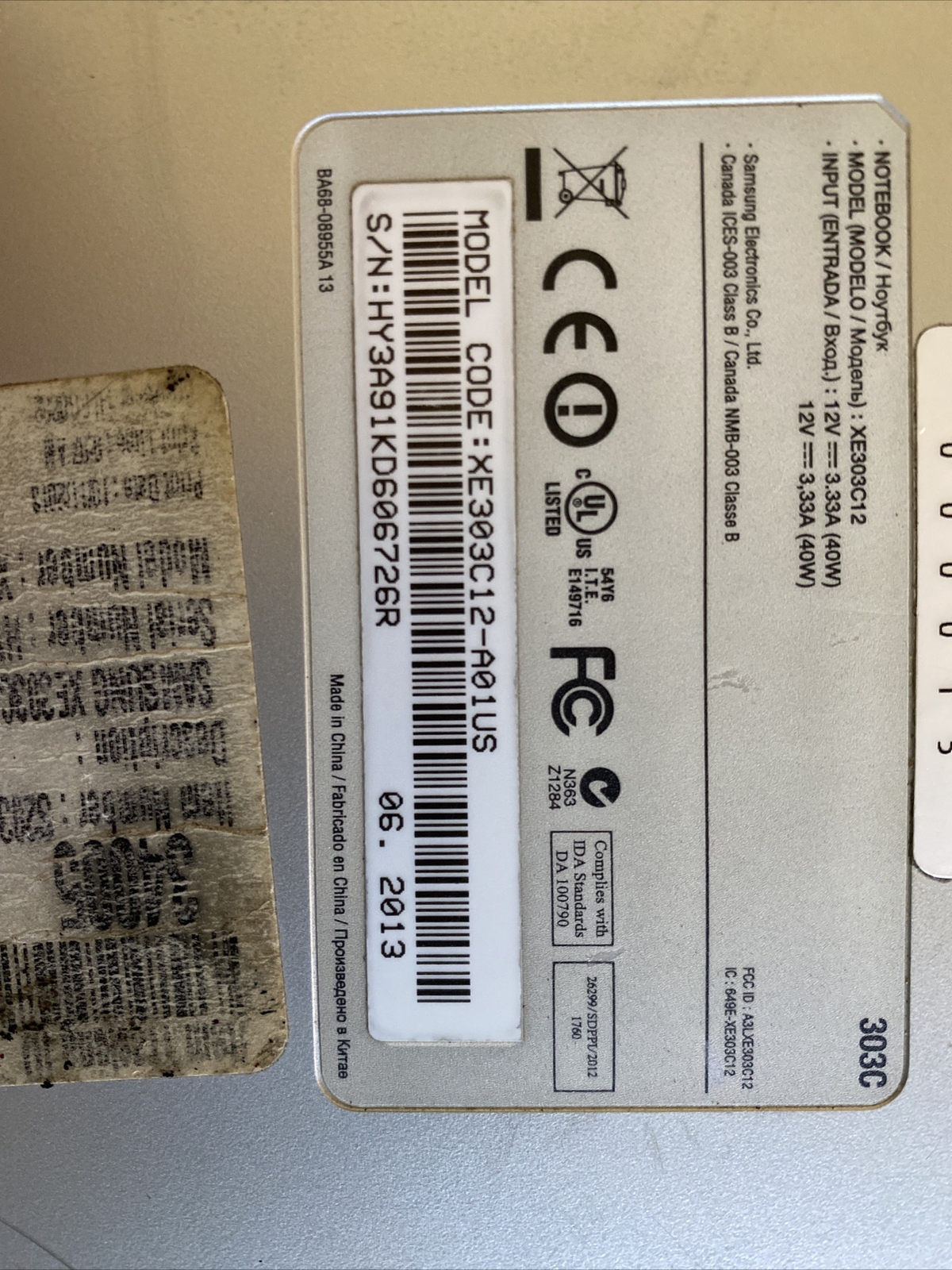 Samsung Chromebook XE303C12 11.6in 16GB, 5 Dual-Core Laptop