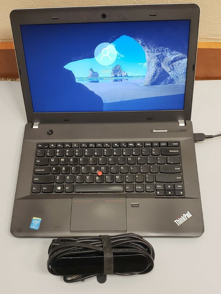 LENOVO THINKPAD E440 Intel Core i3-4000M 2.40GHz 4GB RAM 250GB WEBCAM WIN 10